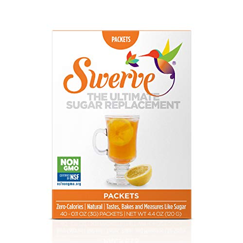 Swerve Sweetener Packets 40 X 3 Gram Packets