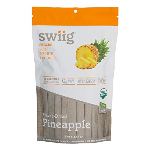 Swiig Organic Freeze-Dried Pineapple