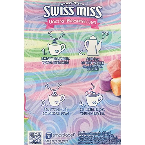 Swiss Miss Marshmallow Madness Hot Cocoa Mix, 6 1.38 Ounce Env