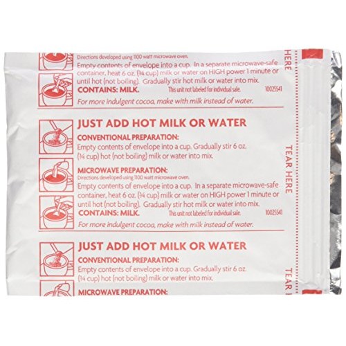 Hot Cocoa Mix, Regular, 1.38 Ounce Packet, 50 Packets/Box