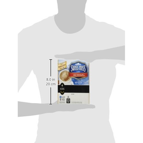 Green Mountain Coffee Choc Mlk Kcup Swiss Miss 6.3 Oz Pack Of 2