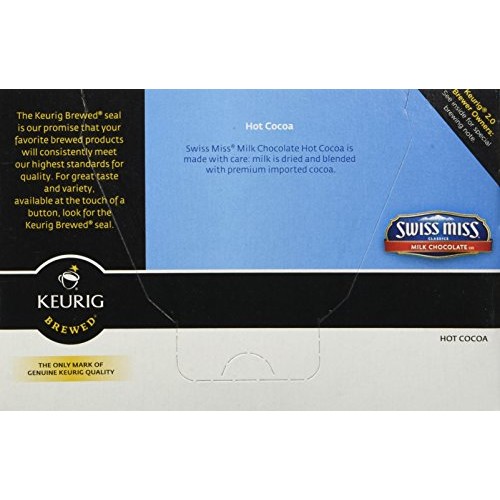 Green Mountain Coffee Choc Mlk Kcup Swiss Miss 6.3 Oz Pack Of 2