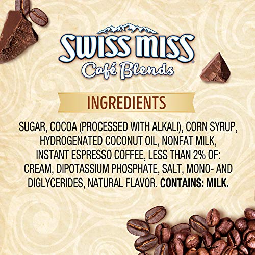 Swiss Miss Café Blends Caramel Macchiato Flavored Hot Cocoa Coff
