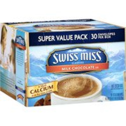 Swiss Miss Classics Milk Chocolate Hot Cocoa Mix, 0.73 Oz, 30 Co