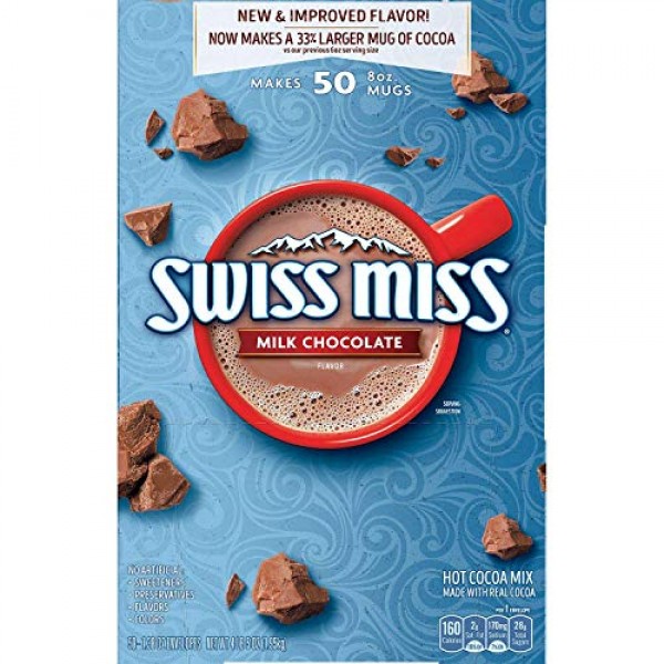 Swiss Miss Milk Chocolate Hot Cocoa Mix Packets 5