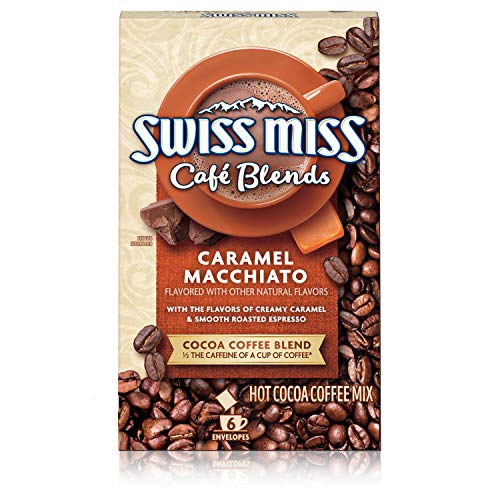 Swiss Miss Café Blends Caramel Macchiato Flavored Hot Cocoa Coff