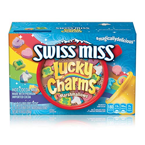 Swiss Miss Chocolate Flavor Hot Cocoa Mix With Lucky Charms Mars