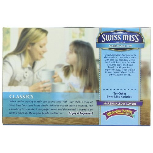 Swiss Miss Classics Milk Chocolate With Marshmallow Hot Cocoa Mi