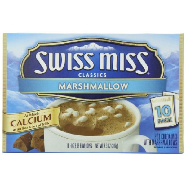 Swiss Miss Classics Milk Chocolate with Marshmallow Hot Cocoa Mi...