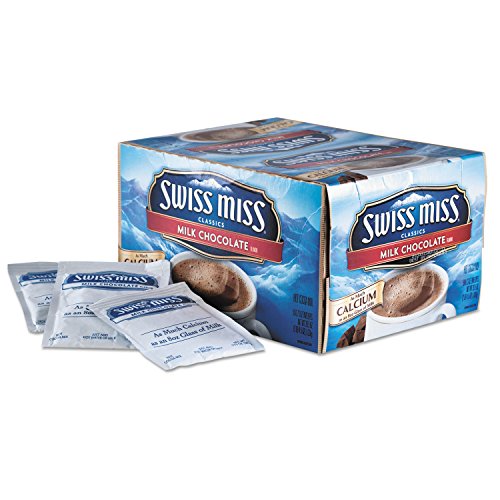 Swiss Miss Hot Cocoa Mix, Regular, 50 Packets/Box - One Box Of 5