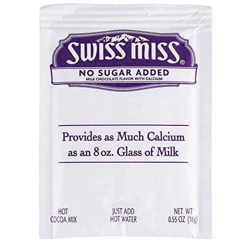 Swiss Miss Hot Cocoa No Sugar Added Hot Chocolate Mix