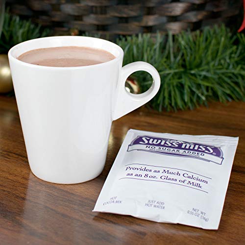 Swiss Miss Hot Cocoa No Sugar Added Hot Chocolate Mix