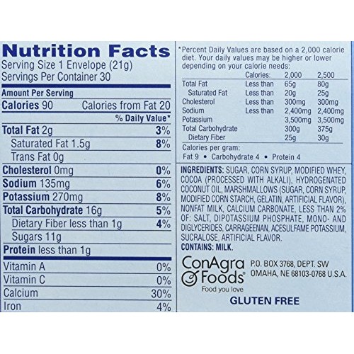 Swiss Miss Hot Cocoa With Marshmallows 21.9