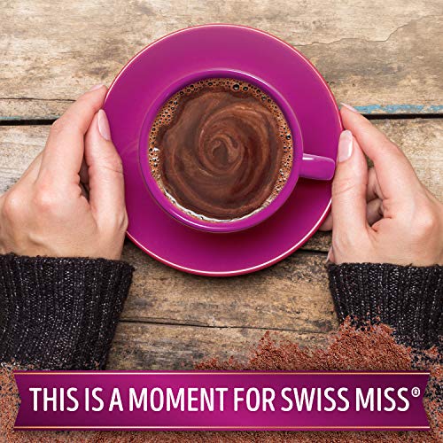 Swiss Miss Indulgent Collection Dark Chocolate Hot Cocoa Mix, 8-