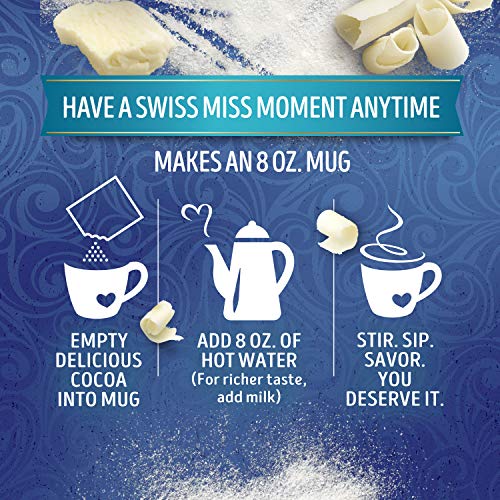 Swiss Miss Indulgent Collection White Chocolate Flavored Hot Dri