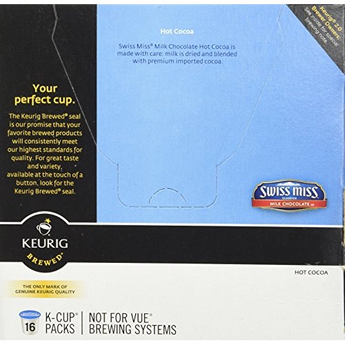 Swiss Miss Keurig K-Cups Milk Chocolate Hot Cocoa - 32 Count