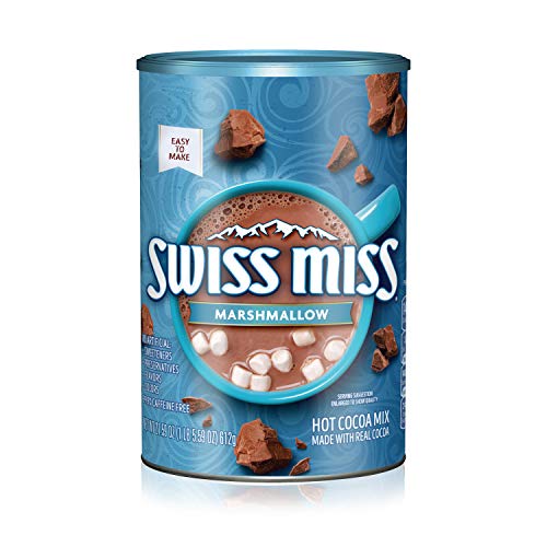 Swiss Miss Marshmallow Hot Cocoa Mix Canister, 21.59 Oz. Pack O