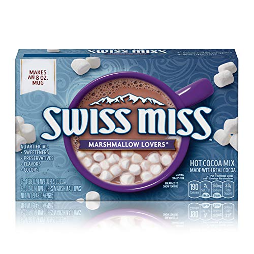 Swiss Miss Marshmallow Lovers Hot Cocoa Mix, 1.38 Oz. &Amp; 0.2 Oz.