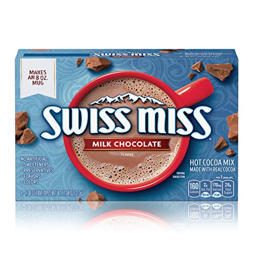 Swiss Miss Milk Chocolate Flavor Hot Cocoa Mix, 8 Ct