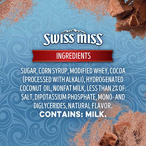 Swiss Miss Milk Chocolate Flavor Hot Cocoa Mix Canister, 38.27 Oz