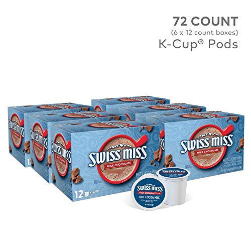 Swiss Miss Milk Chocolate Hot Cocoa, Keurig Single-Serve K-Cup P
