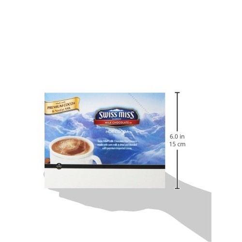 Swiss Miss Milk Chocolate Hot Cocoa, Keurig Single-Serve K-Cup P