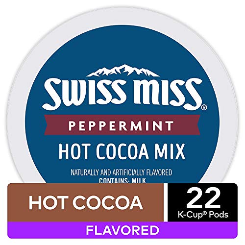 Swiss Miss Peppermint Hot Cocoa K-Cups 16 Count