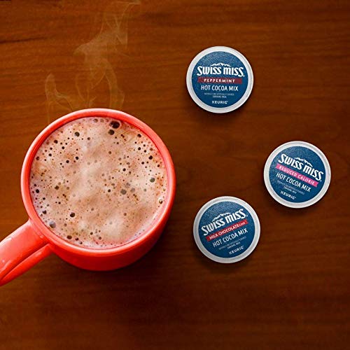 Swiss Miss Reduced Calorie Hot Cocoa, Single Serve Capsules For