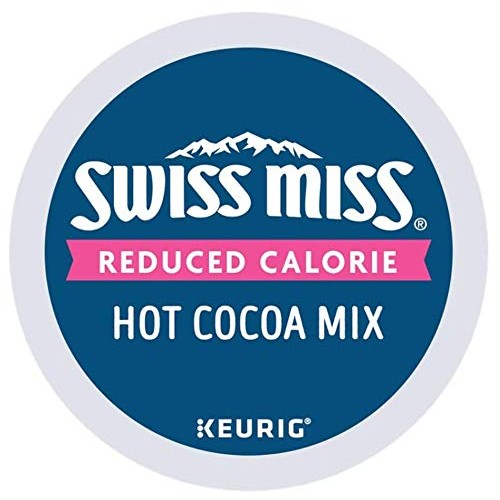 Swiss Miss Reduced Calorie Hot Cocoa, Single Serve Capsules For