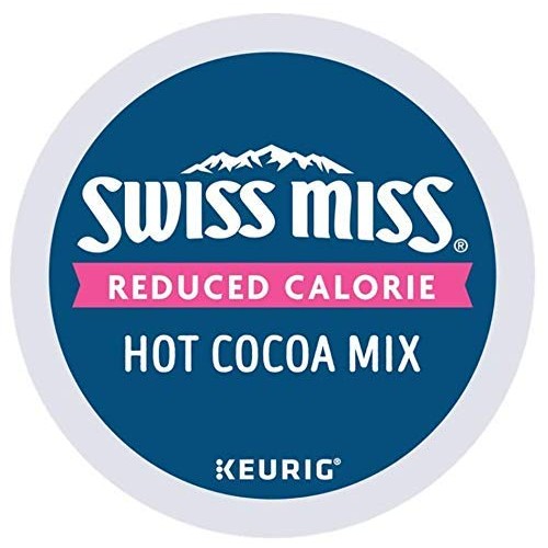 Swiss Miss Reduced Calorie Hot Cocoa, Single Serve Capsules For