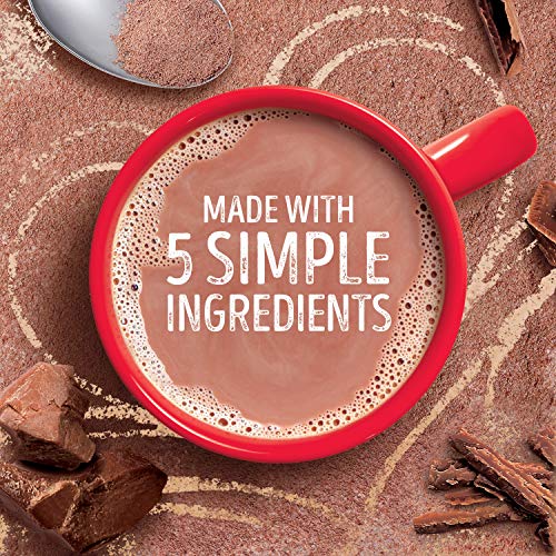 Swiss Miss Simply Cocoa Milk Chocolate Hot Cocoa Mix, 8Count 6.8 Oz