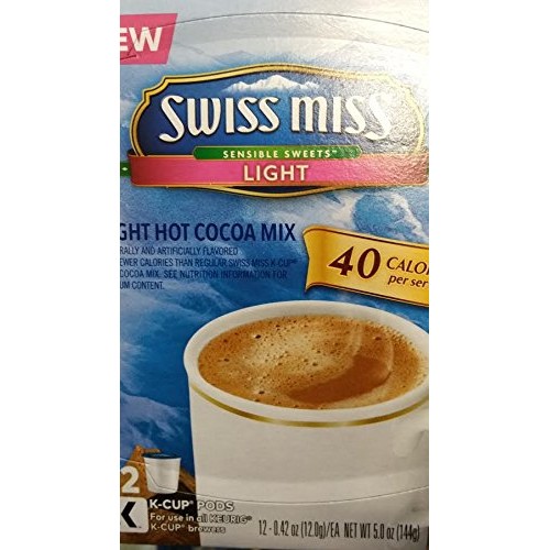 Swiss Misslight Hot Cocoa Mix 12 K-Cup Pods