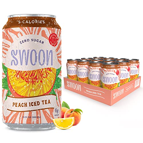 Swoon Peach Iced Tea - Low Carb, Paleo-Friendly, Gluten-Free Ket...