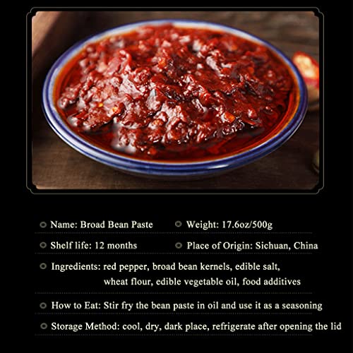 SXET Broad Bean Paste, Sichuan Pixian Hong You Doubanjiang, Dou ...