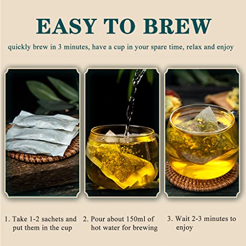 SXET Chrysanthemum Cassia Seeds Tea Bags, Chrysanthemum Cassia S...