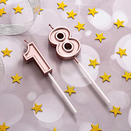 18Th Birthday Candles Cake Numeral Candles Happy Birthday Cake C