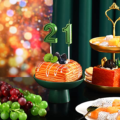 21St Birthday Candles Cake Numeral Candles Happy Birthday Cake C