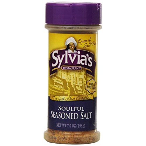 Sylvias Soulful Seasoned Salt, 7-Ounce Containers Pack Of 12