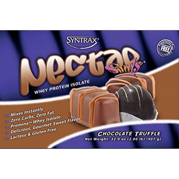 Syntrax Nectar Sweets, Chocolate Truffle, 2 Lb