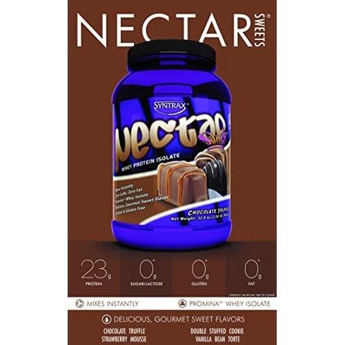 Syntrax Nectar Sweets, Chocolate Truffle, 2 Lb
