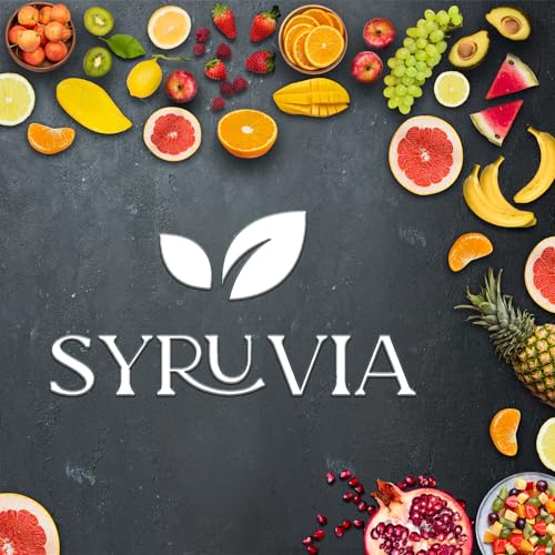 Syruvia Sugar Free Peach Syrup - Premium Sugar-Free Flavoring fo...