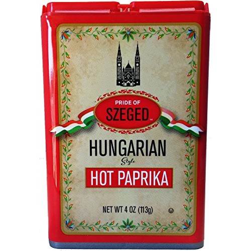Szeged Hot Paprika Powder, 4Oz