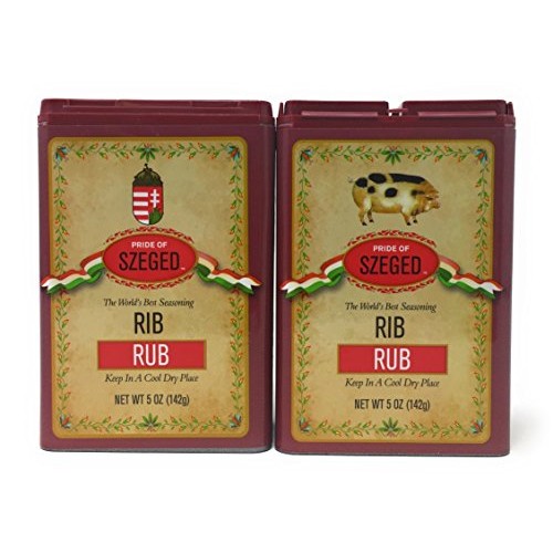 Szeged - Rib Rub / Gourmet Rub / 2 -5 Oz. Tins