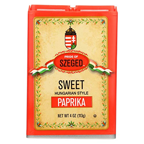Szeged Seasoning Sweet Paprika-4 Ounce Containers, Case Of 6