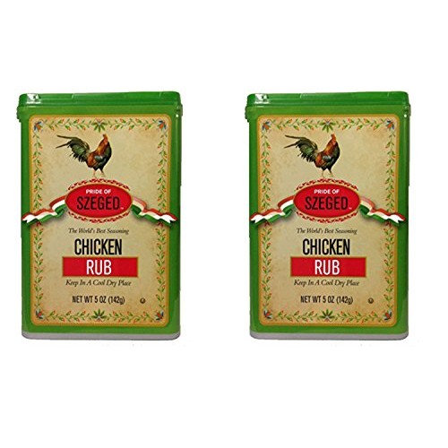 Szeged Chicken Rub Seasoning Szeged 5Oz - 2 Pack