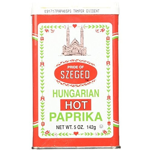 Szeged Hot Paprika Powder, 4-Ounce Pack Of 2