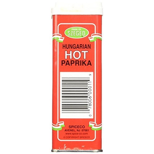 Szeged Hot Paprika Powder, 4-Ounce Pack Of 2