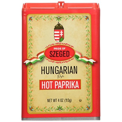 Szeged Hot Paprika Seasoning Spice, 4 Ounce