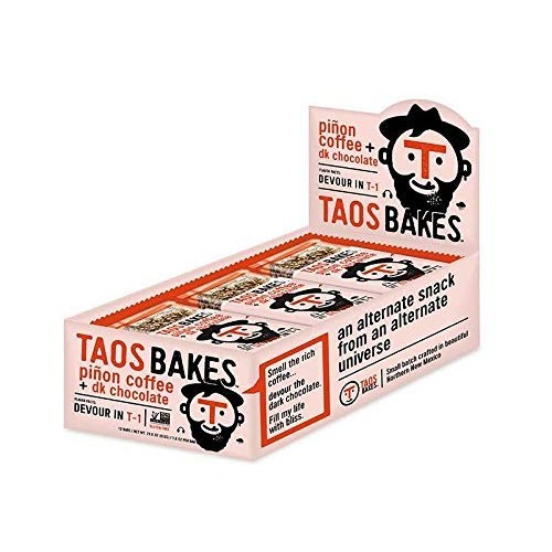 Taos Bakes Energy Bars - Piñon Coffee + Dark Chocolate Box Of 1