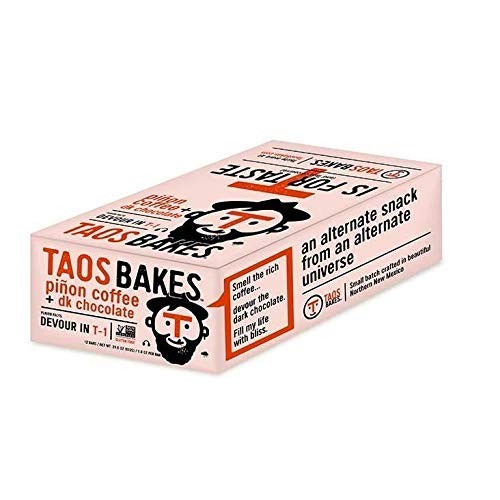 Taos Bakes Energy Bars - Piñon Coffee + Dark Chocolate Box Of 1